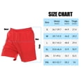 thumbnail image 7 of FEDTOSING Men's 2 in 1 Running Shorts Red Quick Dry Athletic Shorts With Pockets,up to 3XL, 7 of 7