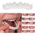 thumbnail image 4 of Fake Teeth Denture Teeth Temporary Snap On Veneers Cover The Imperfect Teeth Fix Confident Smile, 4 of 6