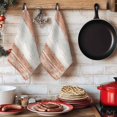 thumbnail image 6 of Farmhouse Burnt Orange Kitchen Towels Set of 3, Vintage Wooden Minimalist Absorbent Dish Towels for Kitchen, Microfiber Hand Towel, Quick Drying Tea Towel for Cleaning Decorative Dishcloths, 6 of 7