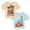 Beige Blue Cars, variant on Disney Cars Little Boys' 2-Pack Short Sleeve Graphic T-Shirts Red Grey McQueen Storm