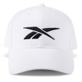 thumbnail image 1 of Gorra de béisbol Reebok Vector Snapback de 6 paneles blanca unisex, 1 of 5