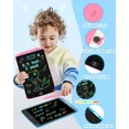 thumbnail image 6 of Lcd Writing Tablet For Kids, 8.5 Inch, Blue And Pink, 6 of 6