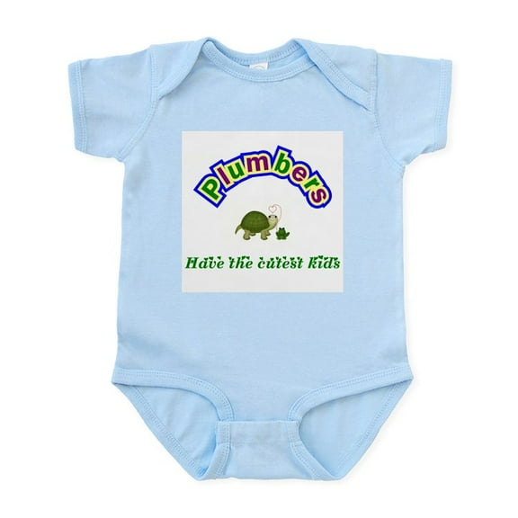CafePress - Plumber Infant Bodysuit - Baby Light Bodysuit, Size Newborn - 24 Months