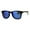 black blue, variant on Mens Plastic Horned Rim Metal Arm Elegant OG Designer Sunglasses Black