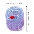 thumbnail image 3 of Flexible Cat Spring Toy, Colorful Interactive Coil Toy for Indoor Cats, BPA-Free Plastic Spiral Springs for Kitty to Swat and Hunt 1PC, 3 of 5