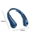 thumbnail image 3 of Ventilador de cuello colgante sin aspas Ventilador de banda para el cuello cómodo para accesorios de exterior para el hogar JShteea Libre de BPA, 3 of 7