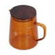 thumbnail image 4 of Hervidor de café Servidor de café resistente al calor con tapa de madera Hervidor de té doméstico para oficina en casa 500 ml ANGGREK Otros, 4 of 8