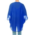 thumbnail image 6 of MOA Collection Women's Loose Fit 3/4 Sleeves Kimono Style Cover Up Solid Cardigan, 6 of 6