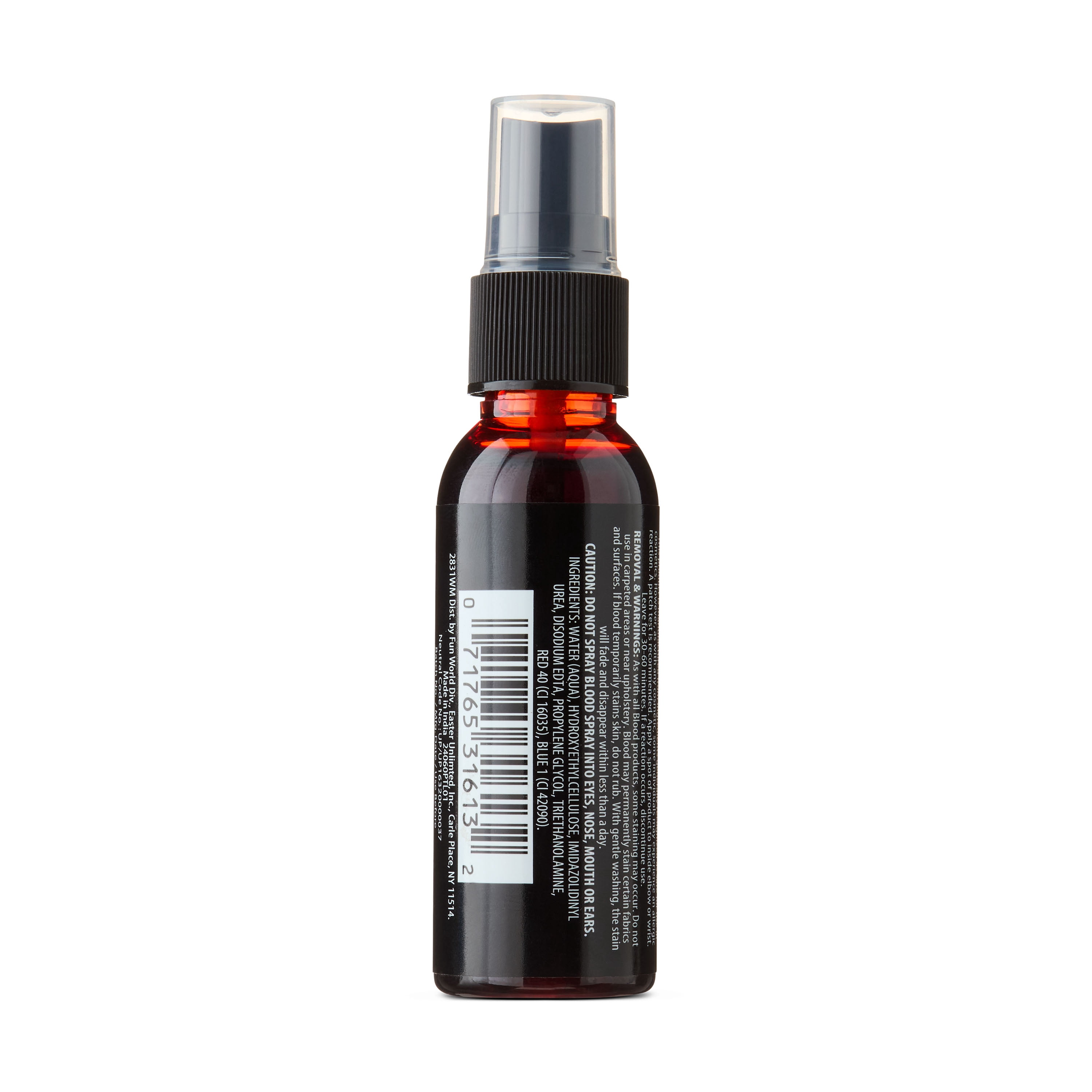 Red Blood Spray, 2 fl oz, Halloween Make-Up for Adults, by Fun World