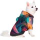 thumbnail image 2 of Balery Colorful Surreal Landscape Sudadera con Capucha para Perros Pequeños – Ropa para Mascotas, Disfraz para Perros y Gatos, Ideal para Fiestas y Cosplay-Medium, 2 of 7