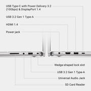 Dell 16” Laptop, Intel® Core™ 5, 8GB, 512GB, FHD+ Touch, Silver Metal, Backlit Keyboard