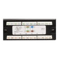 thumbnail image 2 of Monoprice - Panneau Patch - Montable en rack - CAT 6 - RJ-45 X 24 - Noir - 1U - 19 Pouces, 2 of 4