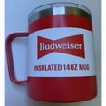 thumbnail image 3 of Budweiser Mug with Handle 14oz Insulated Stainless Steel Reusable Coffee or Beer, 3 of 6