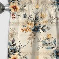 thumbnail image 3 of Designart "Mosaic Floral Vintage III" Boho Blackout Curtain Panels, 3 of 4