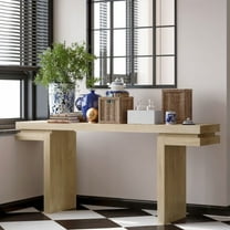 YINGYING 66" Extra Wide Console Table, Moden Entryway Table Narrow Long Sofa Table for Entryway, Hallway, Living Room, Home Office