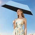 thumbnail image 4 of Apeya 103g Ultra Lightweight Folding Umbrella, Blue Mini Pocket Travel Sun Rain Umbrella with UPF 50 Plus Coating for Women, Purse and Daily Commute, 4 of 6
