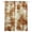 Orange, variant on Sage Green Ombre Kitchen Curtains Gradient Abstract Art Vintage Grey Cafe Short Curtains for Bathroom Blackout Window Curtain Grommet Small Window Treatment Drapes for Bedroom Living Room 27.5"x39"x2