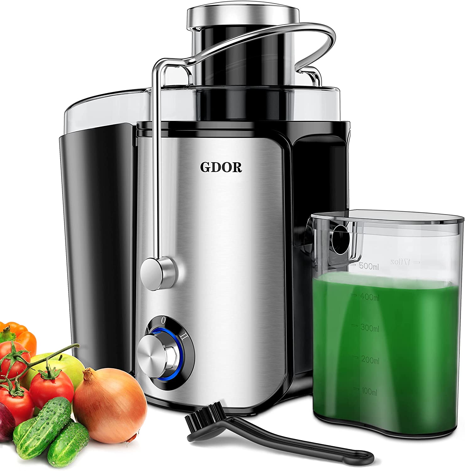 Juicer Machines with 1000W Motor, Extra Wide Feed Chute Juicer, Juice