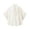 White, variant on Samdudou Womens Sweaters Fall Fashion Faux Fur Trim Cape Coat Elegant Poncho Wrap Textured Chevron Knit Winter Outerwear for Evening Party Formal Events Dinner Layering Top