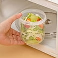 thumbnail image 2 of Tarro de Desayuno Portátil con Tapa Hermética, de Avena Espesa con Cuchara para Yogur, Leche, Ensalada, Recipiente para Almacenar Alimentos B, 2 of 5