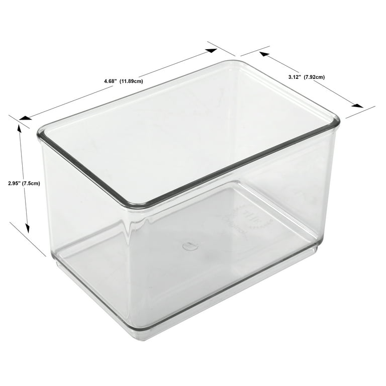  Small Clear Plastic 9-Compartment Organizer Cases, 7.5