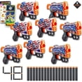 thumbnail image 1 of Set de pistolas de juguete ZURU X-Shot Menace Blaster con 8 microblasters, 1 of 5
