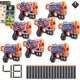 thumbnail image 1 of Set de pistolas de juguete ZURU X-Shot Menace Blaster con 8 microblasters, 1 of 5