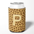 thumbnail image 2 of Letter P Initial Monogram - Giraffe Can or Bottle Hugger, 2 of 5