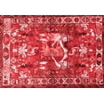 thumbnail image 1 of Ahgly Company Indoor Rectangle Animal Red Traditional Area Rugs, 2' x 4', 1 of 4