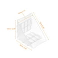 thumbnail image 2 of 4Pack Corner Protectors 45x75mm Plastic Right Angle Corner Guards Cushion, White, 2 of 6