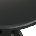 thumbnail image 6 of TMS Hermitage 40" Round Indoor Dining Table, Black, 6 of 7
