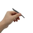 thumbnail image 2 of Unique Bargains 1 Pc Durable Potable Eyebrow Tweezer for Bathroom Travel Black, 2 of 7