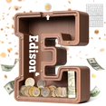 thumbnail image 1 of Hucha de madera con letras Summidate modelo E 23x4 cm, 1 of 7
