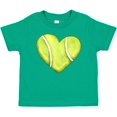 thumbnail image 3 of Inktastic Tennis Ball in Heart Boys or Girls Baby T-Shirt, 3 of 5