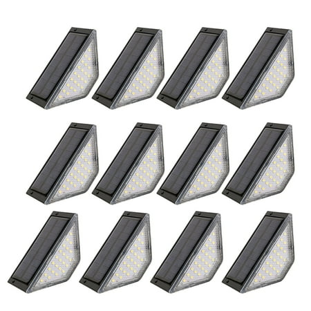 

Garden Lamps Solar Staircase Step Light Outdoor Induction Step Light Outdoor Lighting Step Light Courtyard Foot Step Light for Home & Garden G A