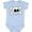 AE-Light Blue, variant on Fun Skull And Crossbones Boys or Girls Baby Bodysuit