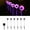 Purple, variant on 6 Pack Halloween Stake String Lights Battery Operated- Scary Eyeballs LED Lights Halloween Pathway Decor for Outdoor Halloween Yard Display