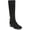 Black Microfiber, variant on Dr. Scholl's Shoes Womens Like It Faux Suede Lug Sole Knee-High Boots