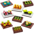 thumbnail image 4 of Bloques de construcción TACYILLU Farm Vegetales Flower Field Kids 6+, 4 of 6