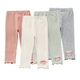 thumbnail image 2 of Esaierr Little Girls Footless Leggings Tight Cotton Thin Leggings Toddler Baby Solid Skinny Stretch Trousers Legging 1-7 Years, 2 of 9