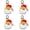 Yellow 4PCS, variant on OJSFQUFP 4Pcs Mini Purse Keychain Halloween Pumpkin Keychain Wallet Purse Bag Charms Leather Coin Pouch Gifts for Women