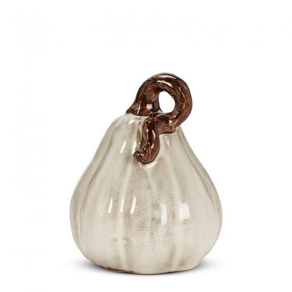 MDR Trading Inc. AB-27-HARVEST-58-IVORY_Q01 Small Ivory Pumpkin Figurine
