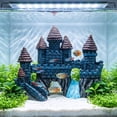 thumbnail image 5 of THOPBPRK European Style Castle Aquarium Decoration, Detailed Resin Fish Tank Ornament for Underwater , Medieval Fortress Decor for Small and Large Fish Tanks, 5 of 6
