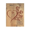 thumbnail image 2 of Tribal Heart Rose Stencil Template Reusable 8.5 x 11 for Painting on Walls, Wood, Etc. By Stencilville, 2 of 2