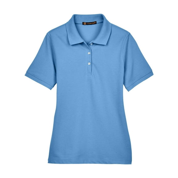 Harriton M265W Ladies' 5.6 oz. Easy Blend™ Polo (2 PACK)