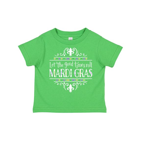 Inktastic Let the Good Times Roll Mardi Gras Boys or Girls Toddler T-Shirt