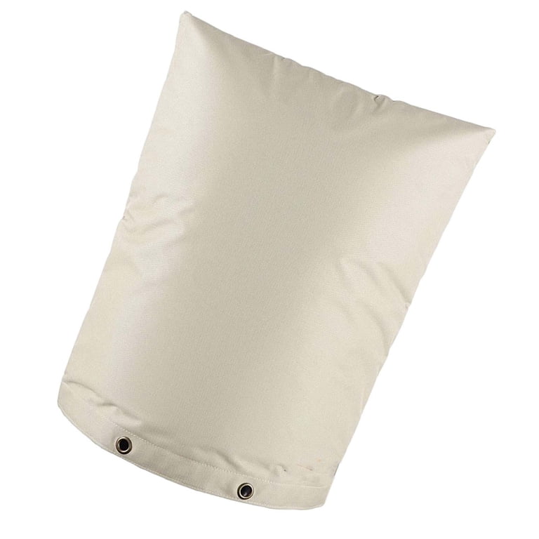 Cache Robinet Extérieur Hiver — Protection Anti-gel En Mousse, Réutilisable, Facile à Poser (Blanc/Noir)