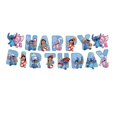 thumbnail image 3 of Nueva decoración para fiesta de cumpleaños de Stitch, Lilo & Stitch, servilletas de papel azul cielo, platos, vasos, vajilla, telón de fondo, globos, suministros para baby shower, 3 of 5