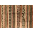 thumbnail image 1 of Ahgly Company Indoor Rectangle Solid Brown Modern Area Rugs, 7' x 9', 1 of 4