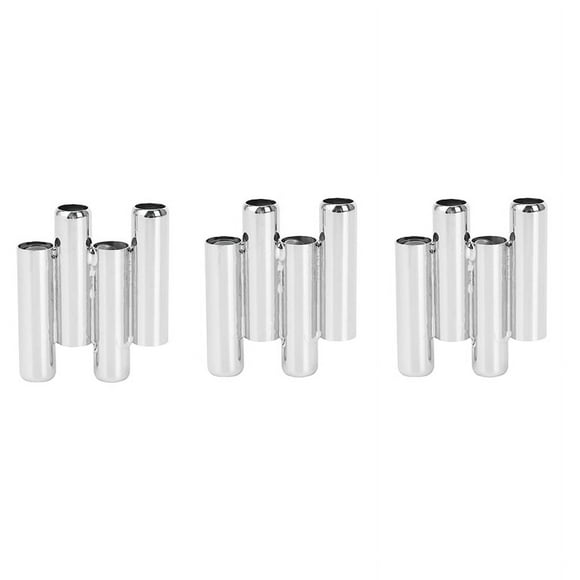 3Pcs Stainless Steel Violin Tuner Pro Tuning Violin Mandolin Metal Pitch Pipe Pitchpipe Quick Simple String Tuner